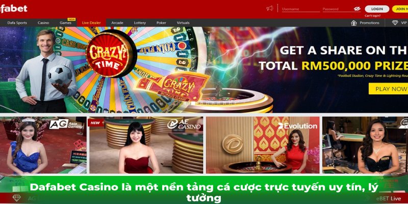 Dafabet Casino là một nền tảng cá cược trực tuyến uy tín, lý tưởng Dafabet Casino là một nền tảng cá cược trực tuyến uy tín, lý tưởng